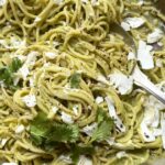Espagueti verde (green spaghetti)