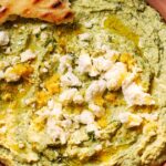 Feta, spinach & dill hummus recipe