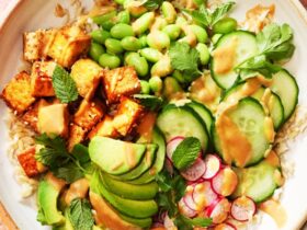 Satay tofu bowls recipe | Good Food