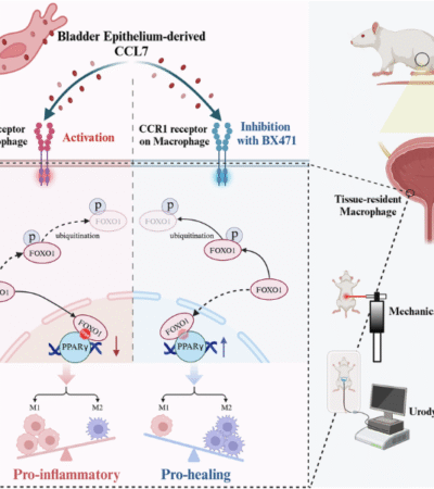 Targeting CCR1-mediated macrophage phenotypic switching to alleviate bladder pain and urinary dysfunction in interstitial cystitis